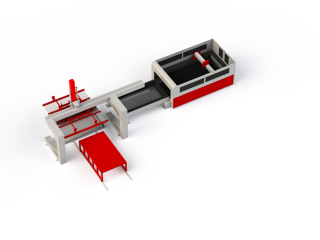 Automatic Metal Plate Vertical Loading And Unloading System