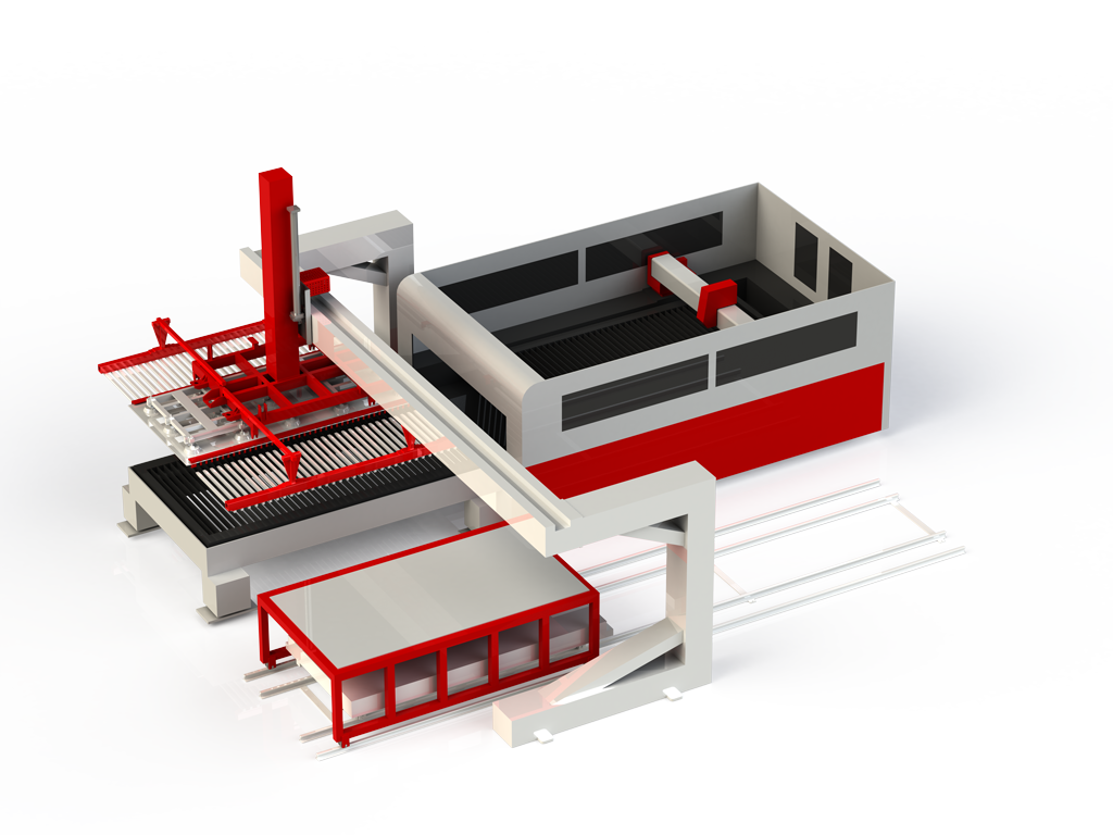 automatic sheet metal Horizontal Loading and Unloading System