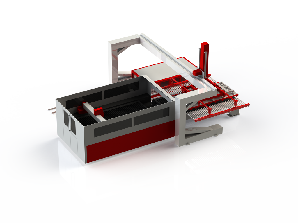 automatic sheet metal Horizontal Loading and Unloading System