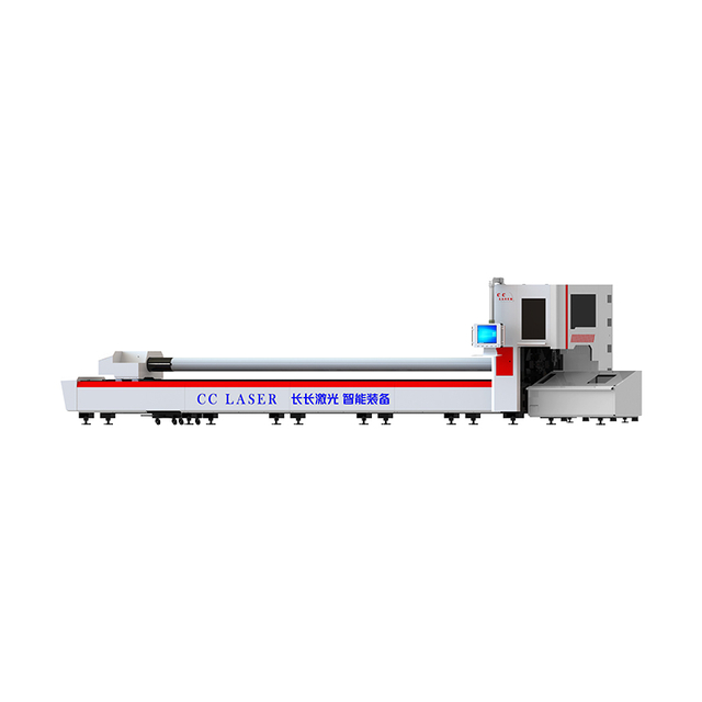 CC-T Series Fully Automatic Pneumatic Double Chuck Fiber Laser Tube Cutting Machine