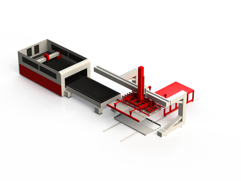 Automatic Metal Plate Vertical Loading And Unloading System