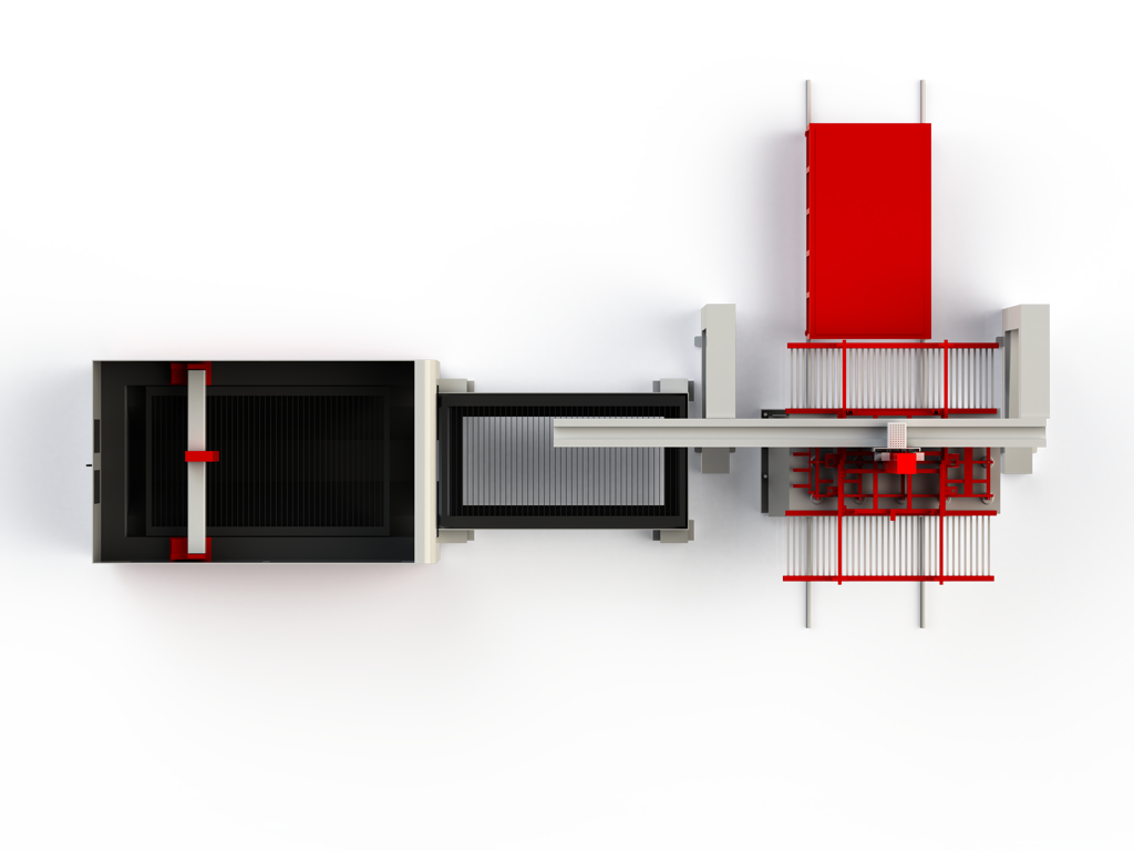 Automatic Metal Plate Vertical Loading And Unloading System